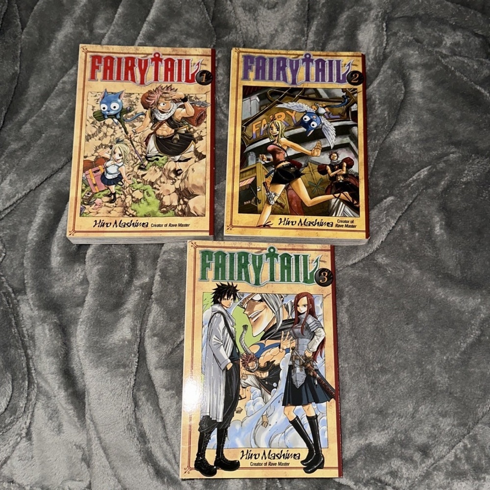 Fairytail Manga Vol. 1-3 Set​